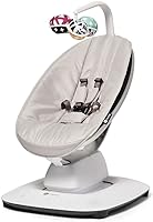 4moms MamaRoo Multi-Motion Baby Swing, Bluetooth Enabled with 5 Unique Motions, Grey